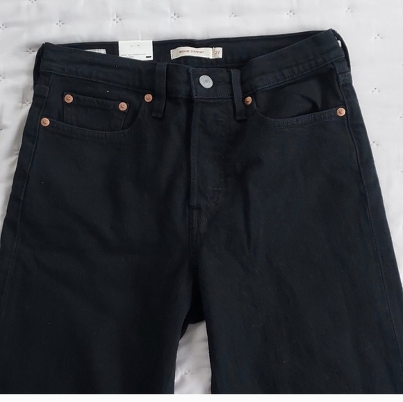 Levi's Wedgie Straight Black Sprout - Picture 7 of 13